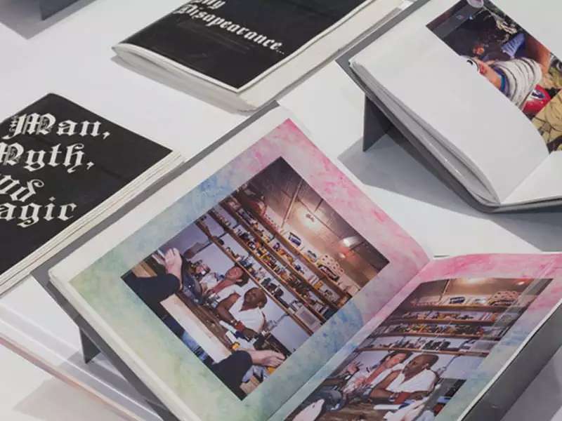 Copy Machine Manifestos: Artists Who Make Zines display case